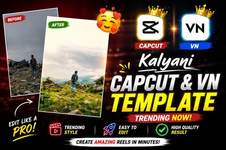 Rajan Template: Kalyani Slow Motion Edit Guide