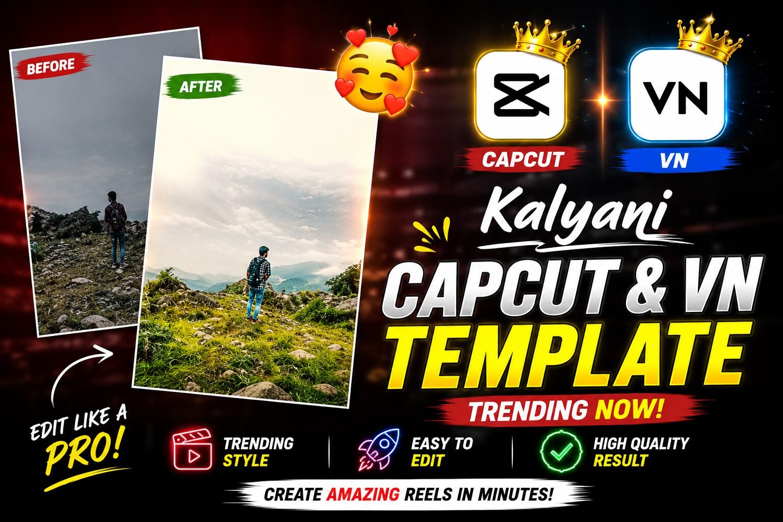 Rajan Template: Kalyani Slow Motion Edit Guide