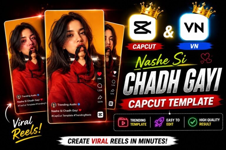 Rajan Template: Nashe Si Chadh Gayi Reel Guide